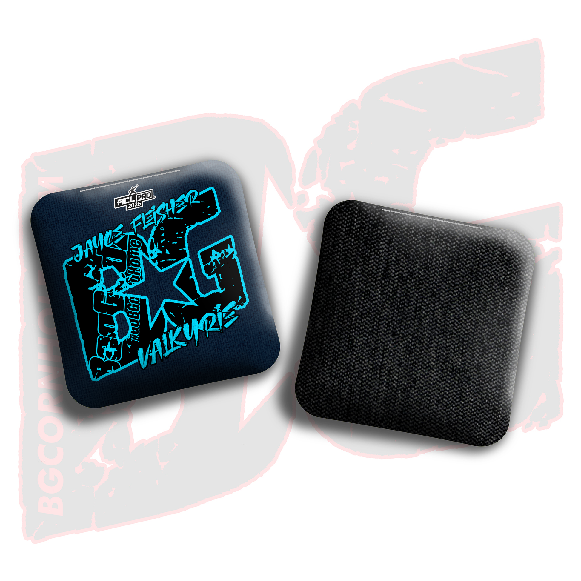 2026 BG Multiple Bag Models  - "Jayce Fleisher” - ACL Pro Stamped Cornhole Bags - SET OF 4 BAGS