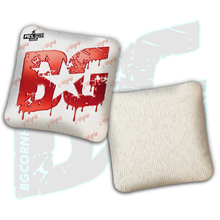 Load image into Gallery viewer, 2026 BG Multiple Bag Models &quot;White Liquid Gold&quot; - ACL Pro Stamped Cornhole Bags - SET OF 4 BAGS