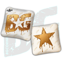 Load image into Gallery viewer, 2026 BG Multiple Bag Models &quot;White Liquid Gold&quot; - ACL Pro Stamped Cornhole Bags - SET OF 4 BAGS