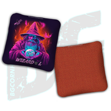 Load image into Gallery viewer, 2026 BG Wizard L "Wizard Crystal" - ACL Pro Stamped Cornhole Bags - SET OF 4 BAGS