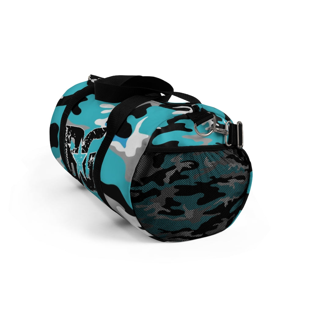 BG Cornhole Blue Camo Duffel Bag